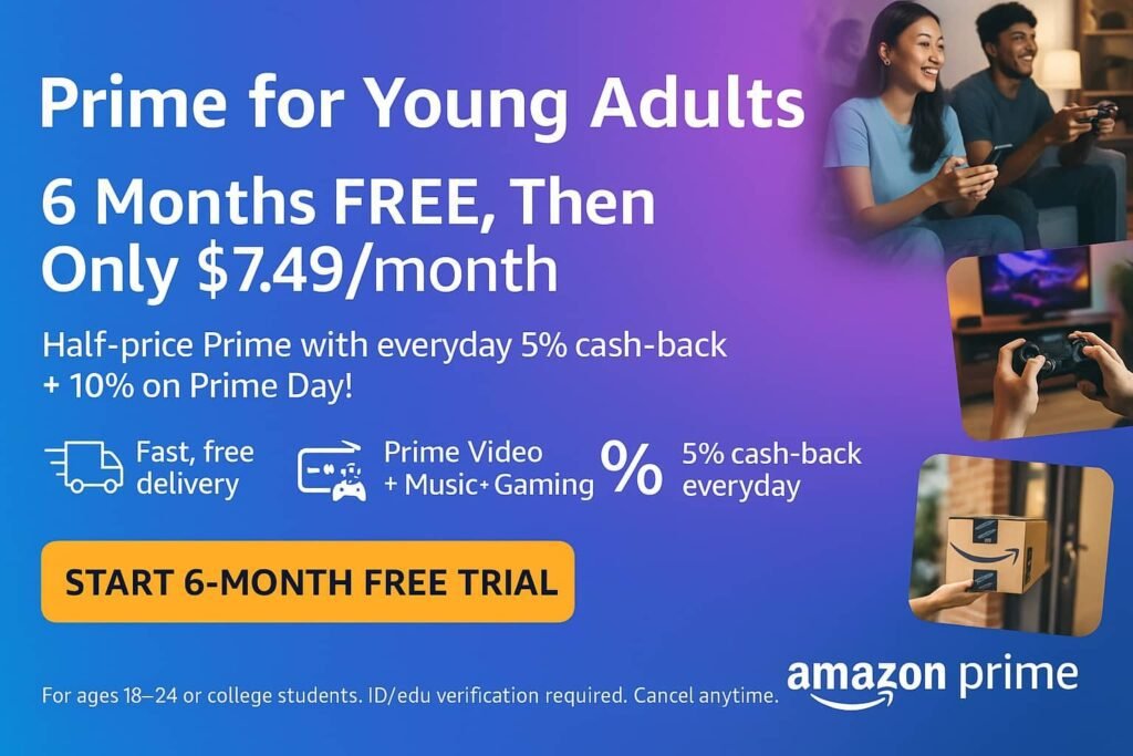 Amazon Prime for Young Adults