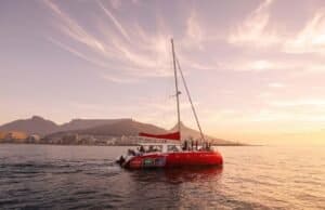 Witnessing the Beauty of a Cape Town Sunset from the Water Cape Town Sunset from the Water