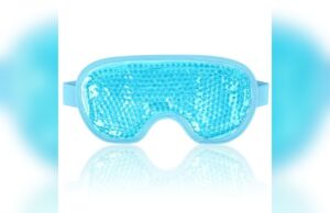 Best Cold Eye Mask for Puffy Eyes, Headaches, and Dark Circles Relief