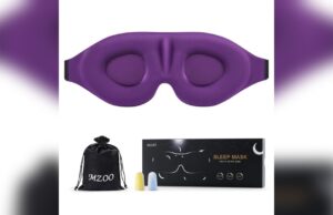Best Purple Sleep Mask for Ultimate Comfort and Complete Darkness